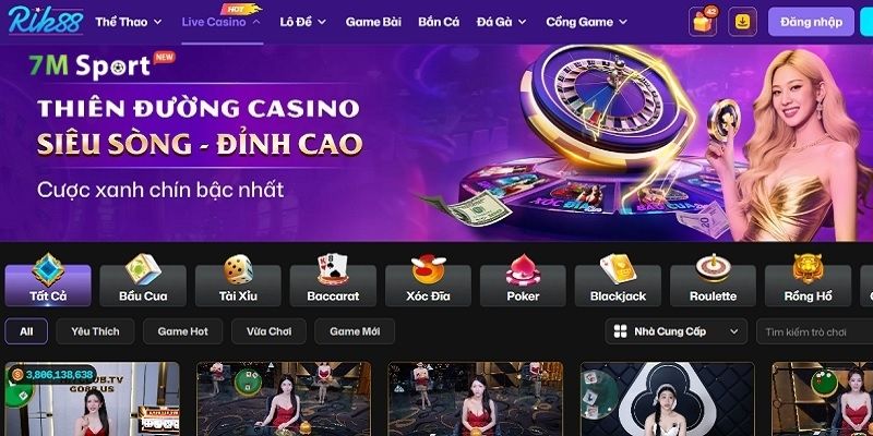 RIK88 - Cổng game cá cược trực tuyến năng động và chuyên nghiệp RIK88 - Cổng game cá cược trực tuyến năng động và chuyên nghiệp