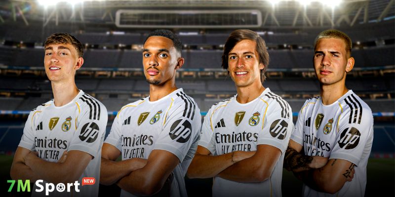 Khám phá đội hình Real Madrid theo từng tuyến Khám phá đội hình Real Madrid theo từng tuyến